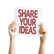 Share your ideas